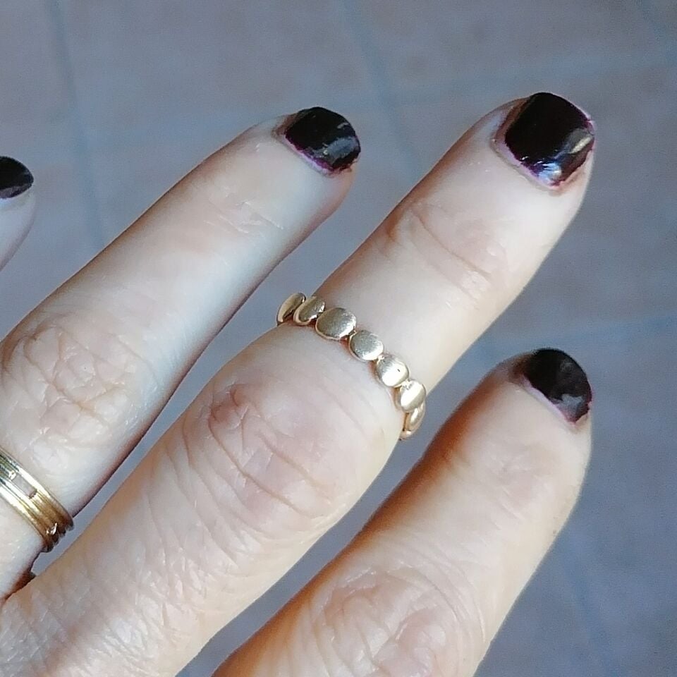 Bubble Bronz Eklem Yüzüğü