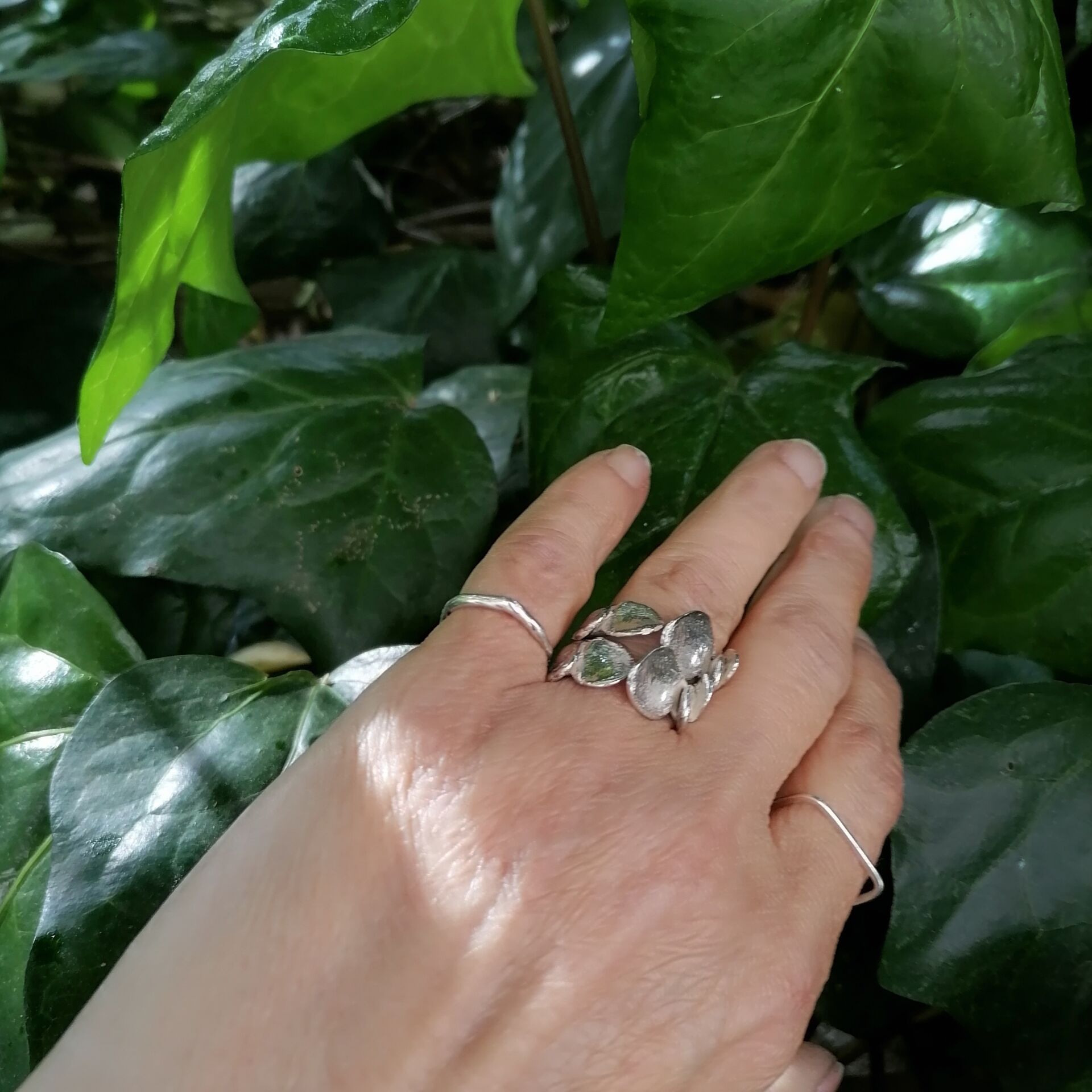 Deniz Kızı Gümüş Yüzük