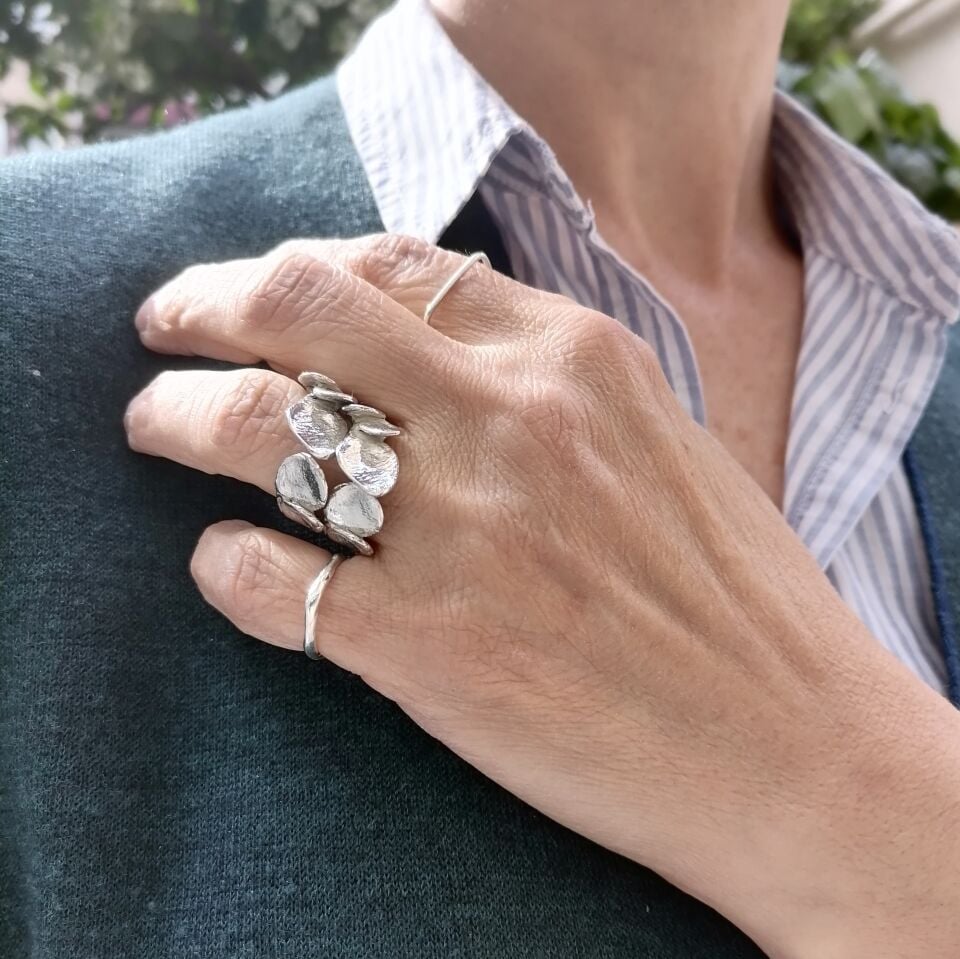 Deniz Kızı Gümüş Yüzük