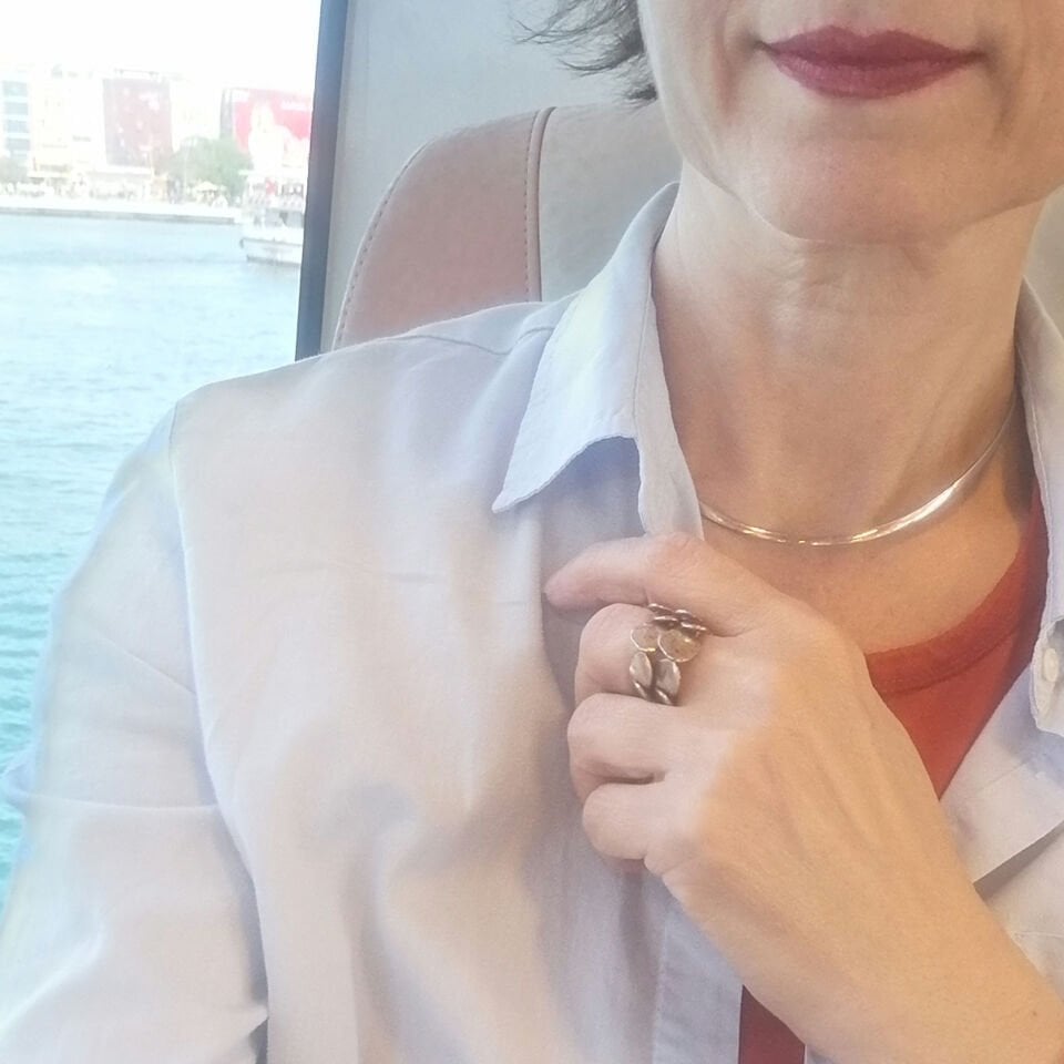 Deniz Kızı Bronz Yüzük