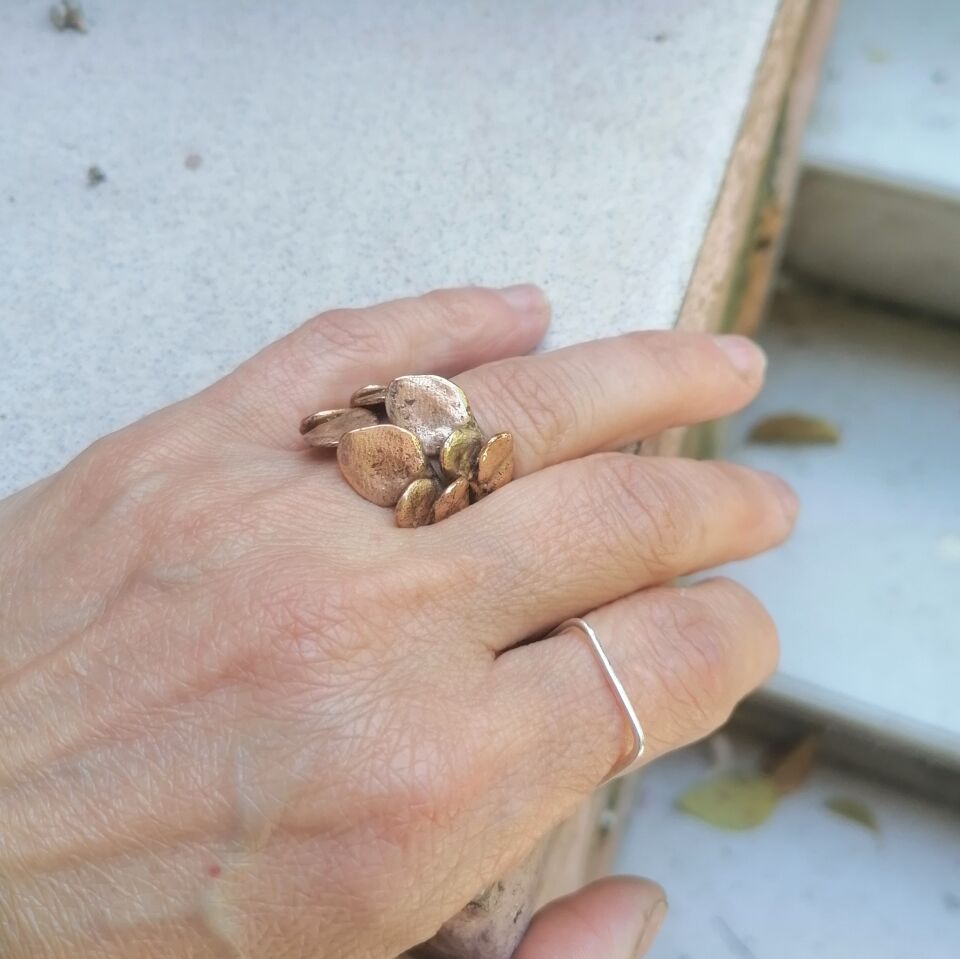 Deniz Kızı Bronz Yüzük