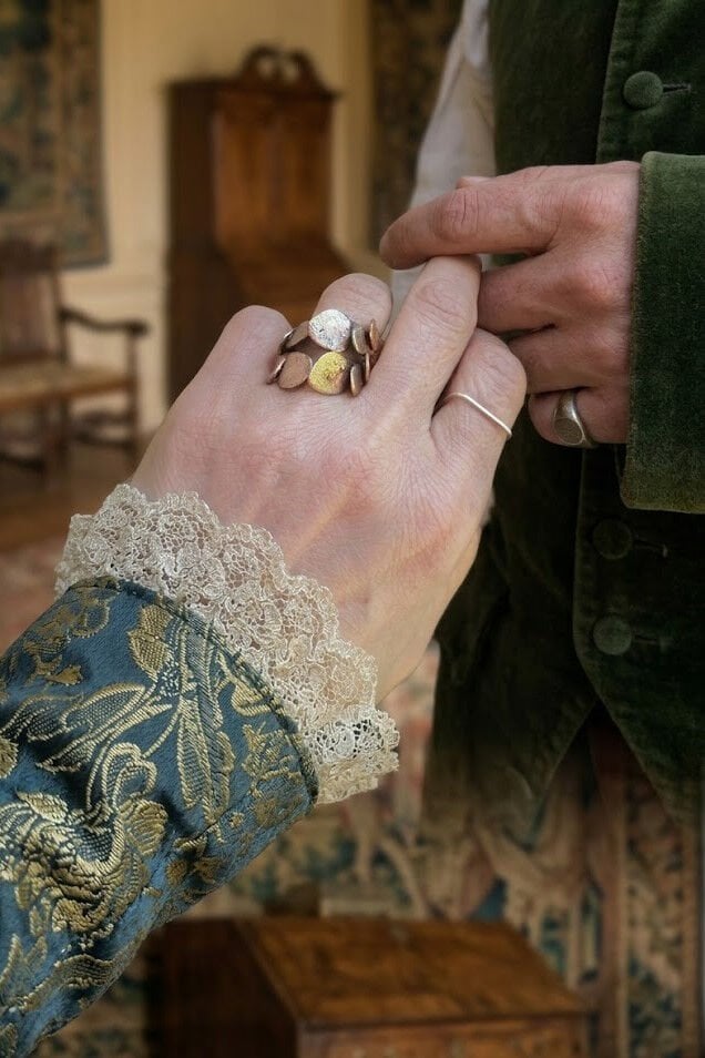 deniz kızı bronz yüzük