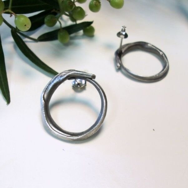 Spiry Gümüş Küpe