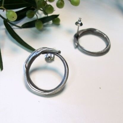 Spiry Gümüş Küpe