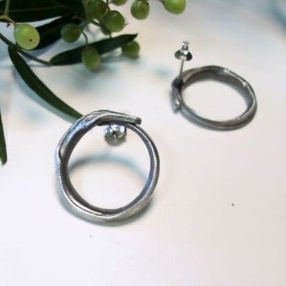 Spiry Gümüş Küpe