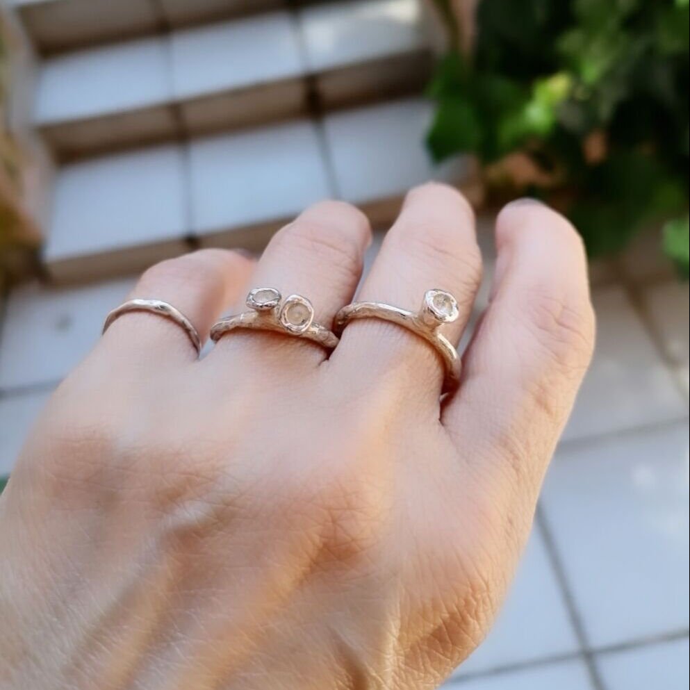 Gümüş Shrek Yüzük İkili