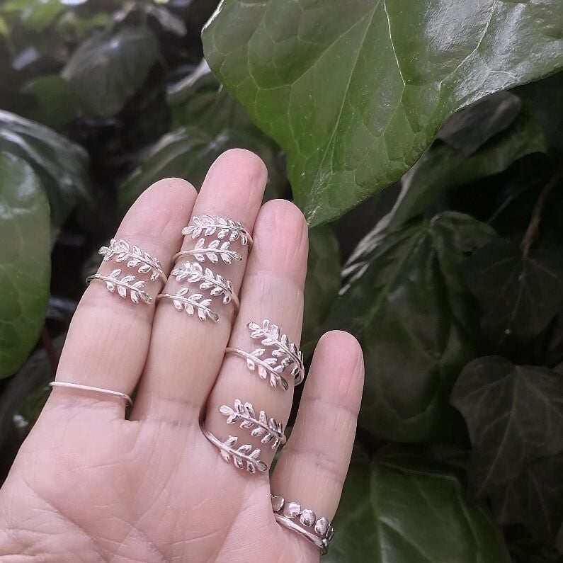 Daphne Gümüş Yüzük