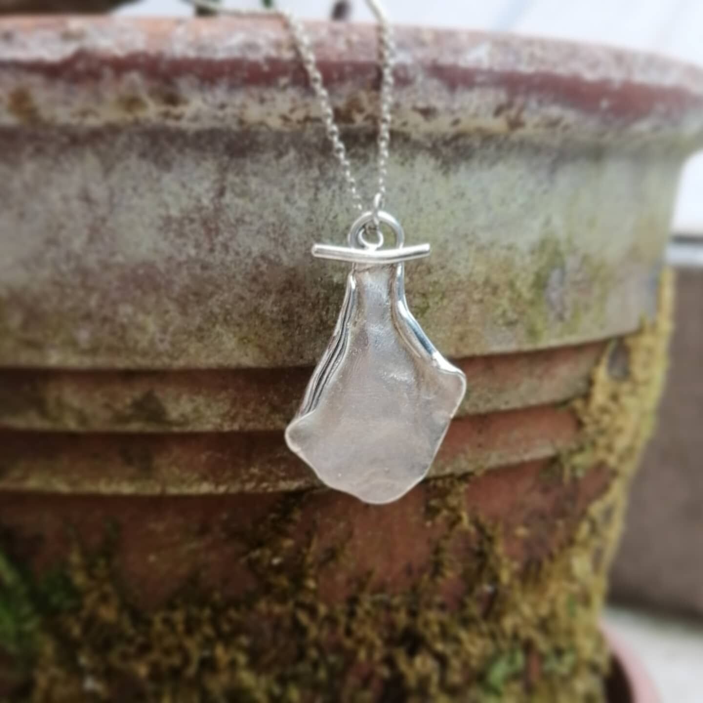 Curl Damla Gümüş Kolye