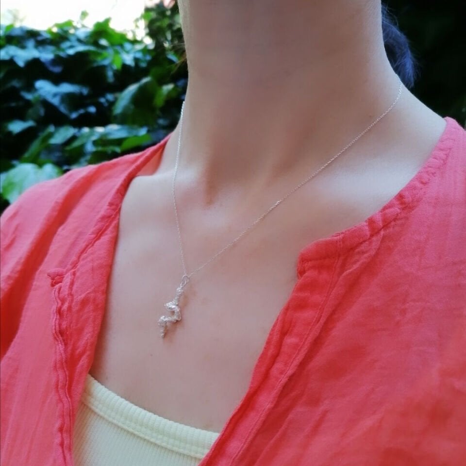 Bürümcük Gümüş Kolye