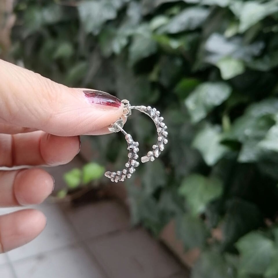 Düz Benek Gümüş Yüzük