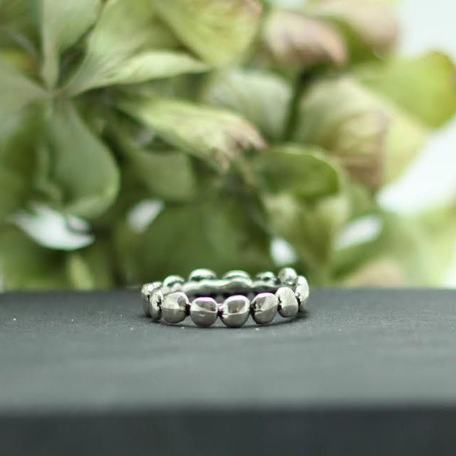 Gümüş Bubble Yüzük