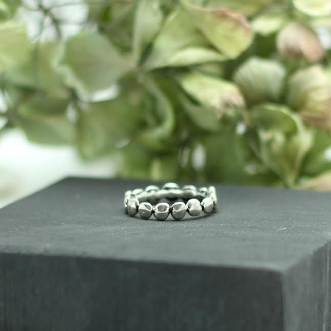 Gümüş Bubble Yüzük