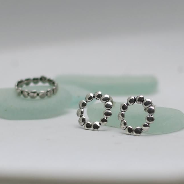 Gümüş Bubble Yüzük