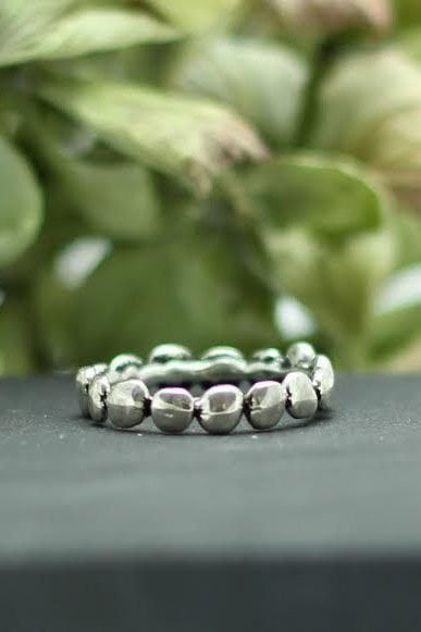 925 Ayar Gümüş Bubble Yüzük