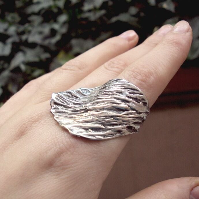 Gümüş Kanat Yüzük
