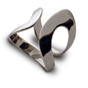 Gümüş Kıvrım Yüzük