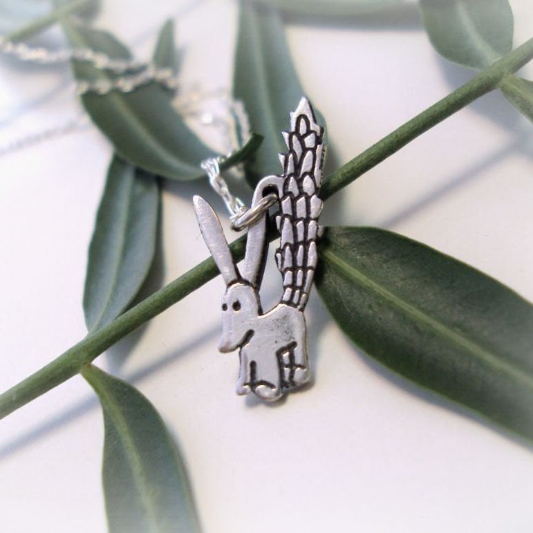 Küçük Prens Tilki Kolye Gümüş