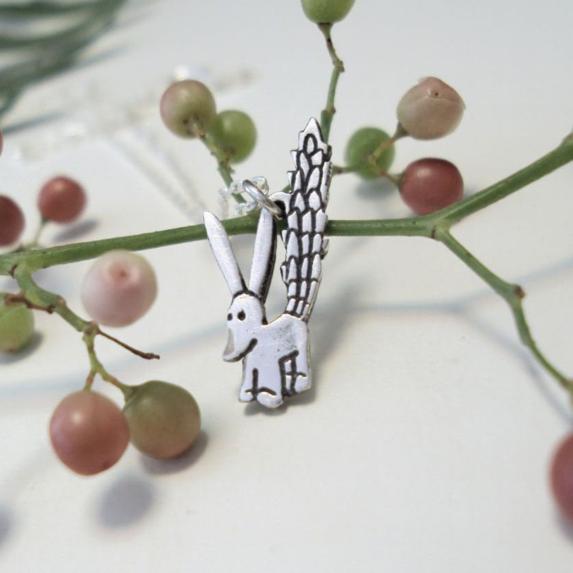 Küçük Prens Tilki Kolye Gümüş