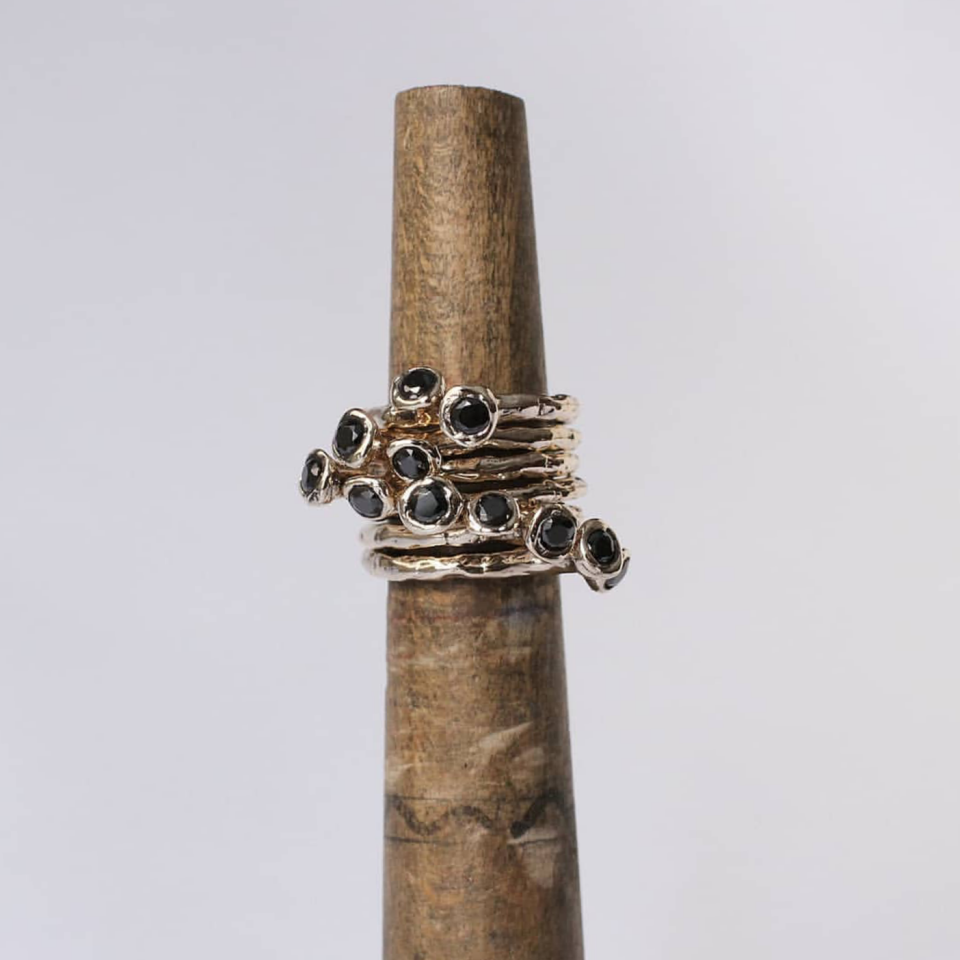 Shrek Bronz Yüzük Taşlı