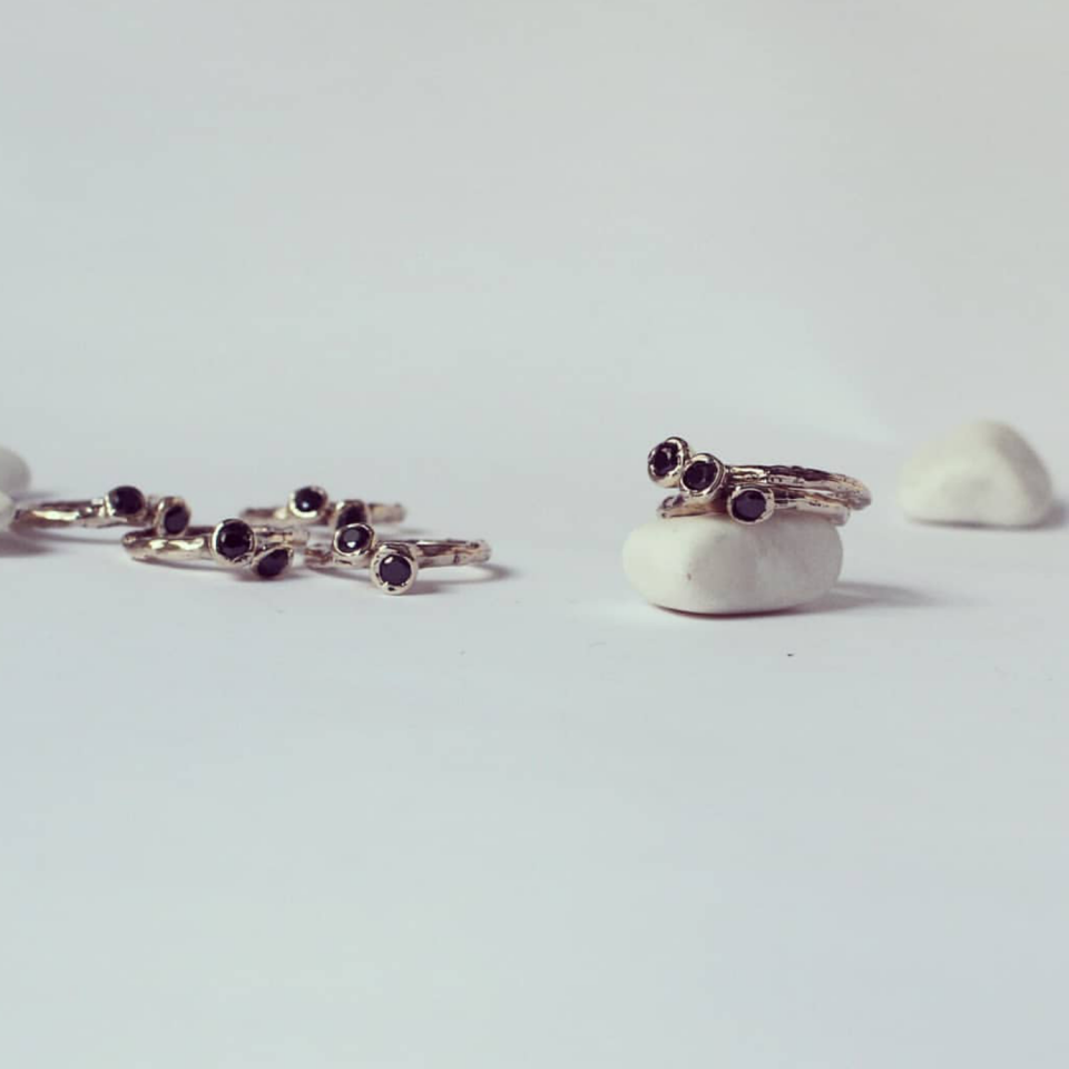 Shrek Bronz Yüzük Taşlı