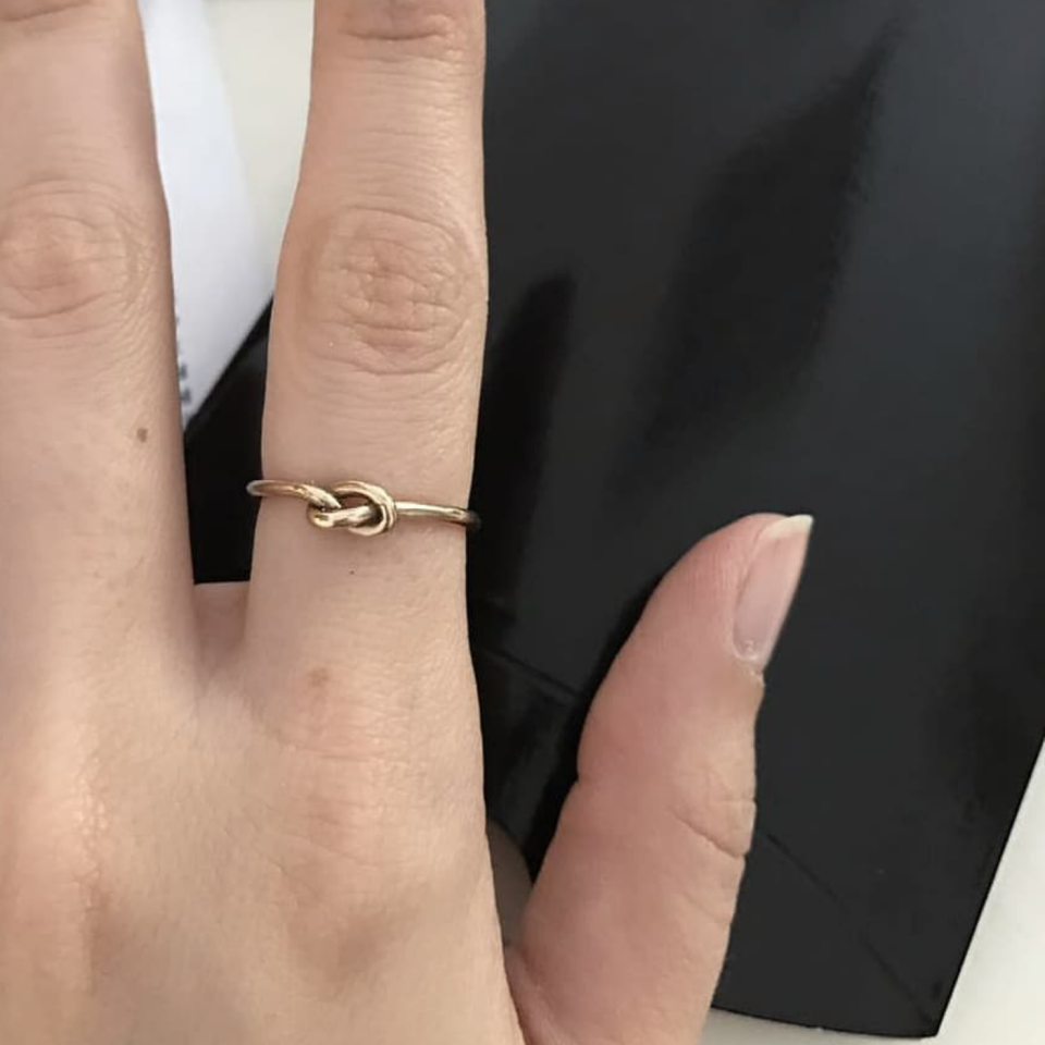 Aşk Düğümü Bronz Yüzük