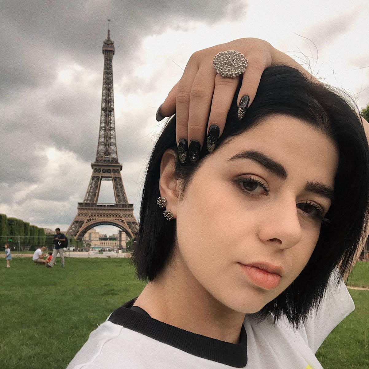 Büyük Benekli Gümüş Yüzük