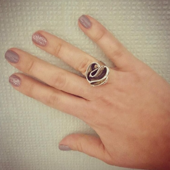 Katmer Gümüş Yüzük