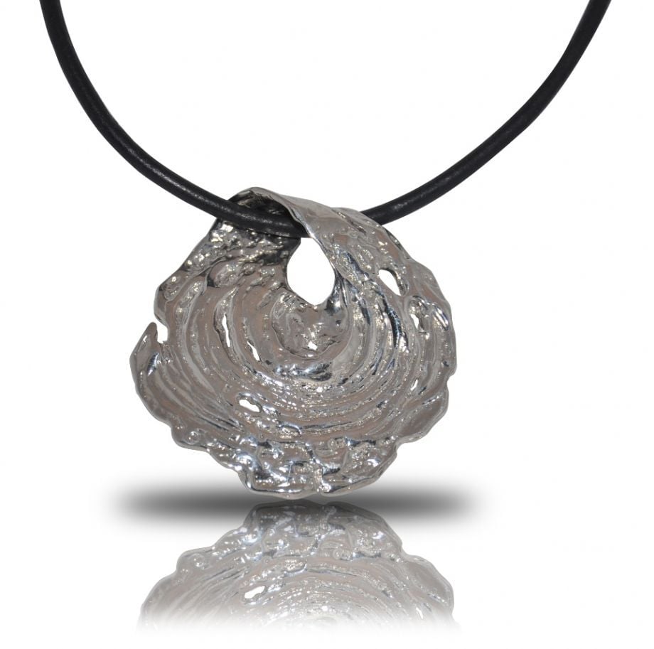 Gümüş Girdap Kolye