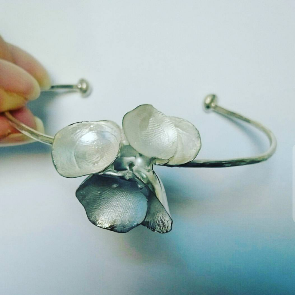 Gümüş Foldy Bileklik