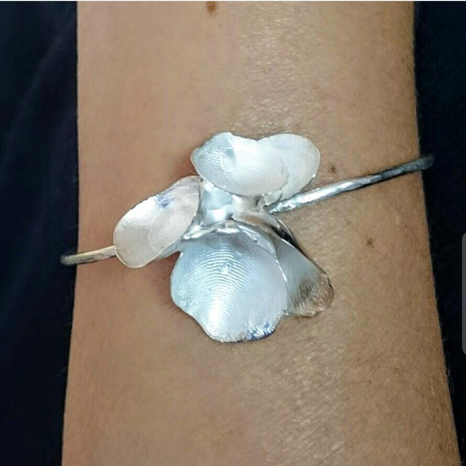 Gümüş Foldy Bileklik