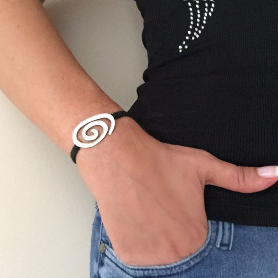 Gümüş Dönence Bileklik