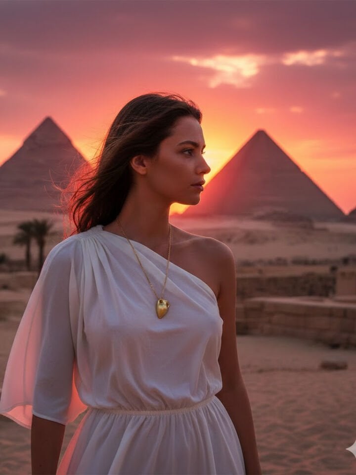 testi kolye gümüş üzeri altın kaplamadır